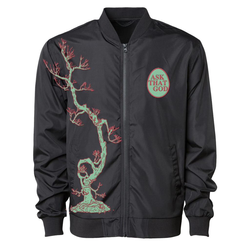 Sun Tower Ask That God Bomber Jacket