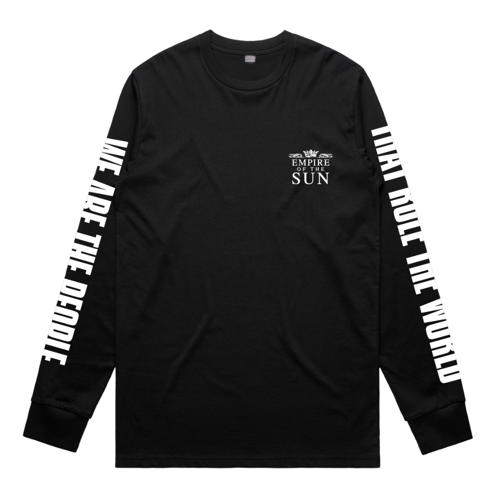 We Are The People Black Long Sleeve T-Shirt