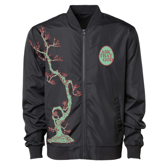 Sun Tower Ask That God Bomber Jacket