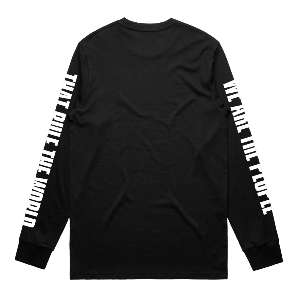 We Are The People Black Long Sleeve T-Shirt